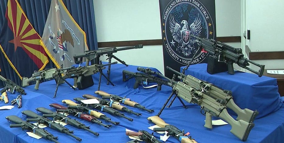 21 charged in cartel gun trafficking ring spanning Arizona, Mexico