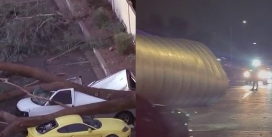 Powerful storms cause widespread damage, power outages across Glendale, Avondale