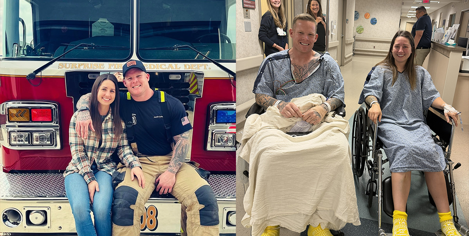 Phoenix firefighter donates kidney to husband