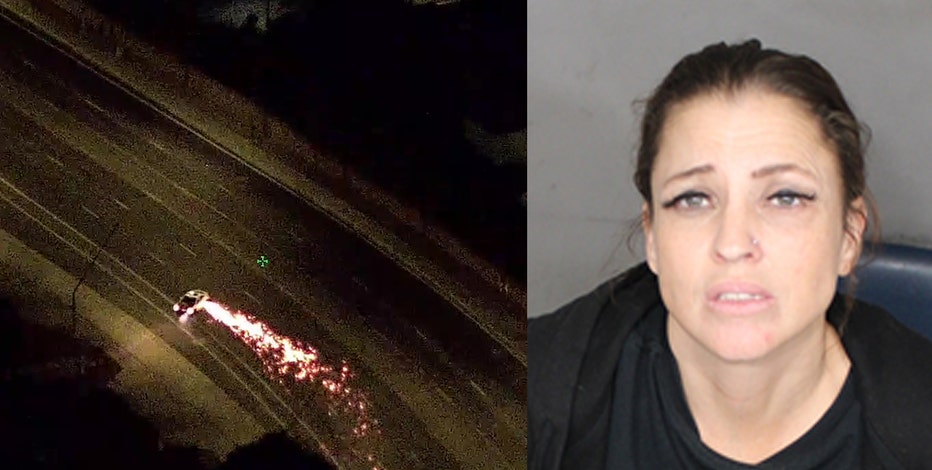 Woman caught with beer in her hand following wild crash in Mesa: PD