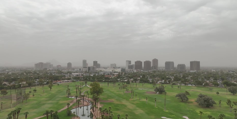 Phoenix dust storm triggers high pollution advisory