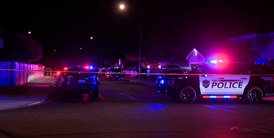 Ax-wielding man shot, killed by police in Mesa neighborhood