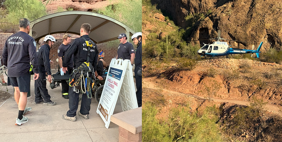 Three hikers rescued from Phoenix trails in single day as extreme heat returns