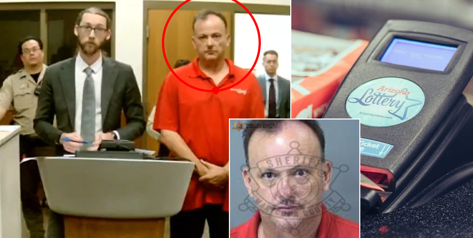 Arizona Lottery worker accused of groping clerk at Phoenix gas station