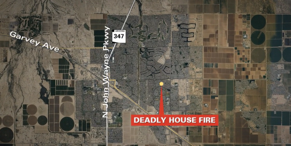 2 found dead in Maricopa house fire, officials investigating as arson