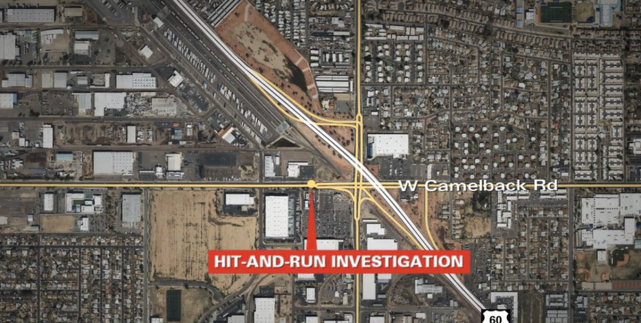 Hit-and-run search underway after SUV strikes pedestrian in Phoenix
