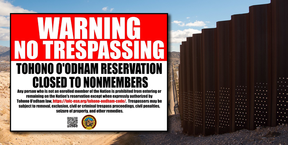 Arizona tribe says it may arrest federal border wall workers