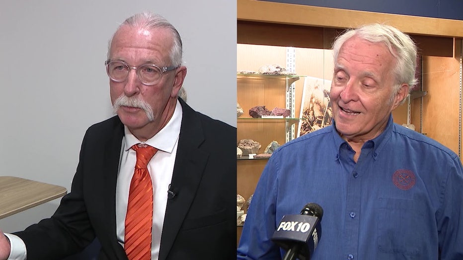 Brian Matlock (left) and Walter "Les" Presmyk (right)