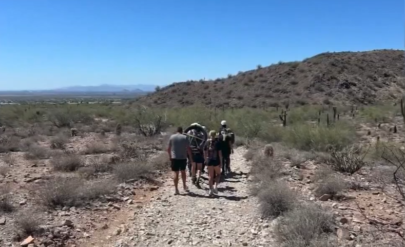 2 women, teen, and 2 dogs rescued on Scottsdale trail