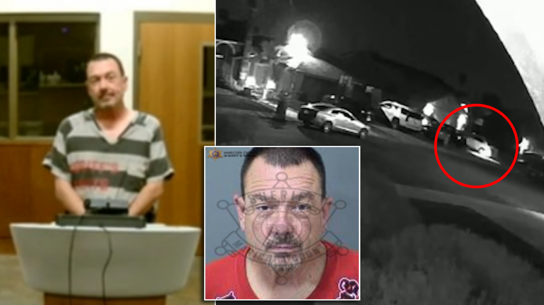 'Joy out of doing it': Jealous ex-con cut power to house before gunning down wife's former lover, police say