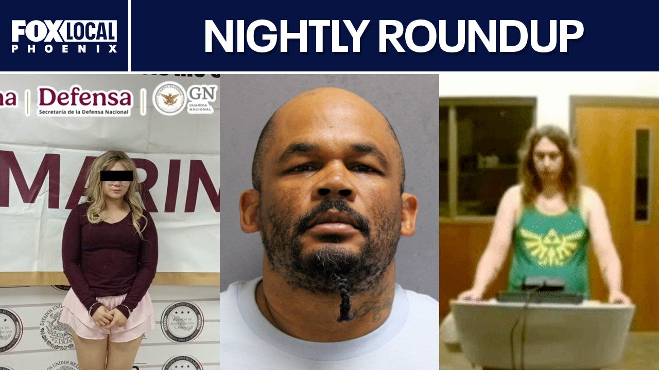Alleged cartel member arrested at Arizona border; Glendale suspect collapses in court l Nightly Roundup