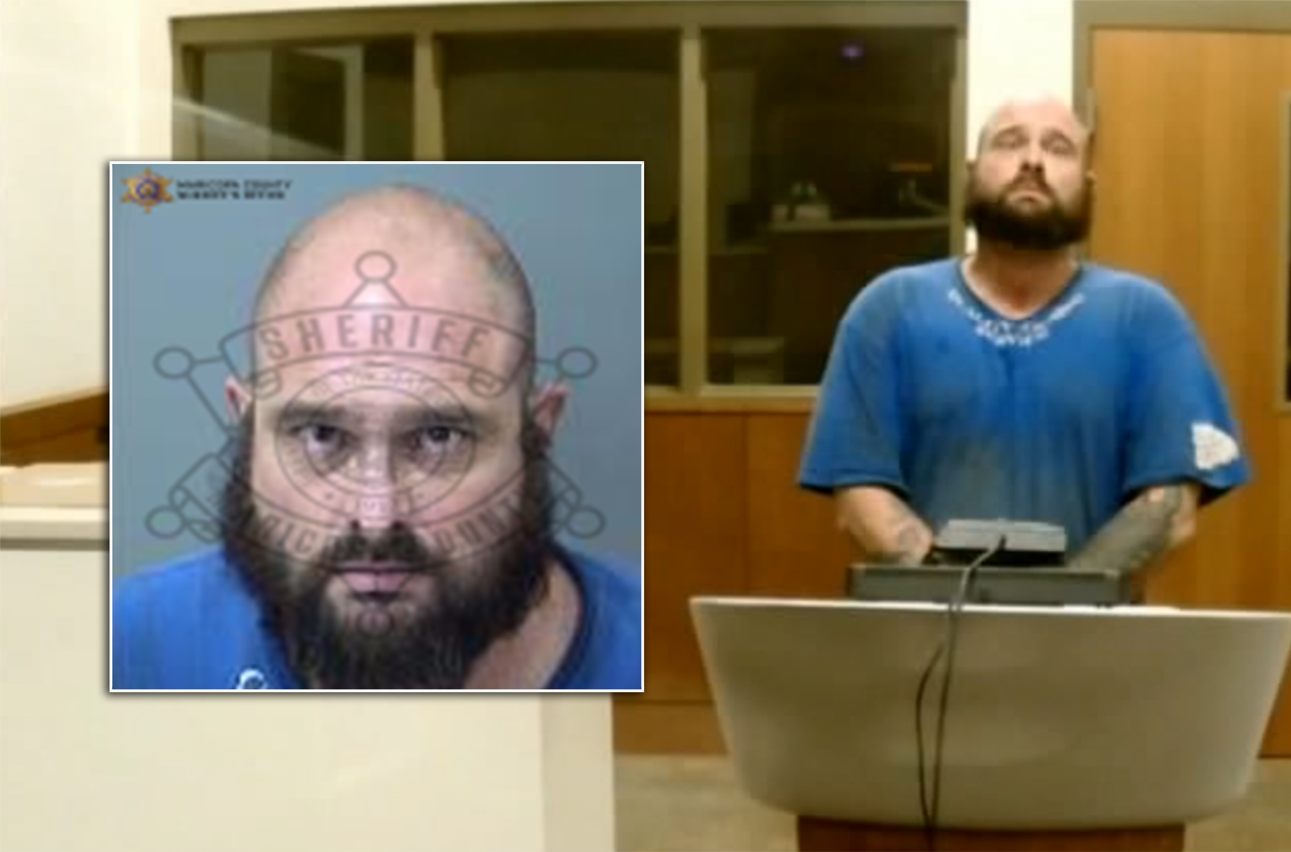 Outlaw biker vet busted making homemade machine gun in AZ home packed with Nazi gear and child porn, cops say