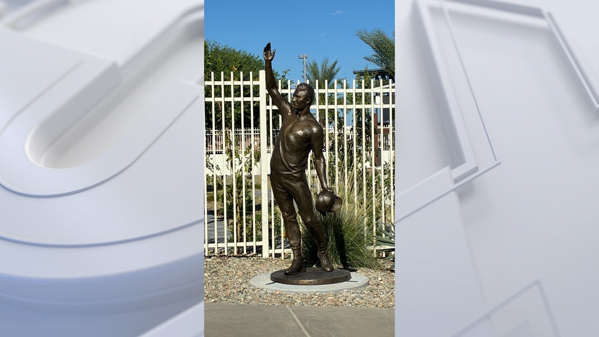 Turning Point USA unveils Charlie Kirk statue outside Phoenix headquarters