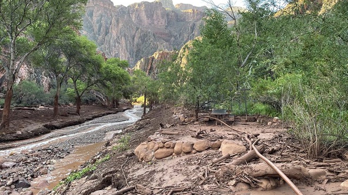 Grand Canyon shuts off water along Bright Angel Trail after fatal flash floods
