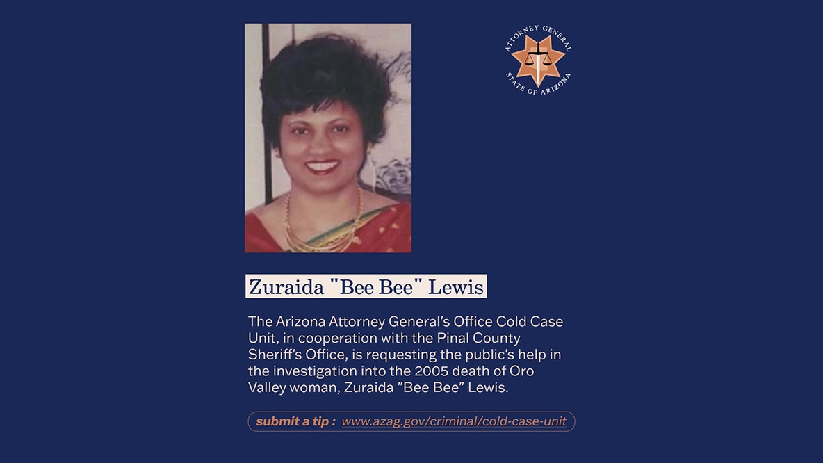 Arizona Attorney General seeking information on cold case death
