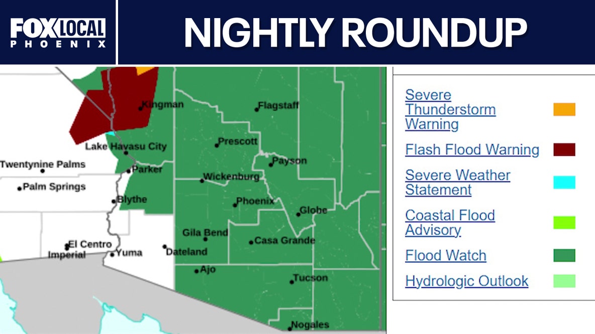 Stormy day for Arizona; Couple accused of killing their son-in-law | Nightly Roundup