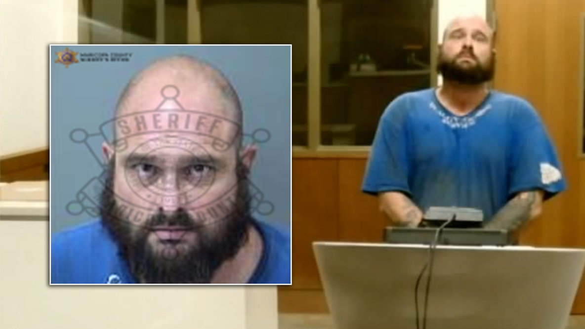 Outlaw biker vet busted making homemade machine gun in AZ home packed with Nazi gear and child porn, cops say
