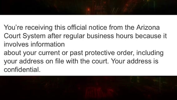 Arizona court data breach: Cyberattack targets judicial network, protective orders