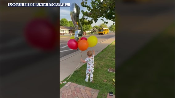 Students on school bus serenade Arizona toddler for his 2nd birthday
