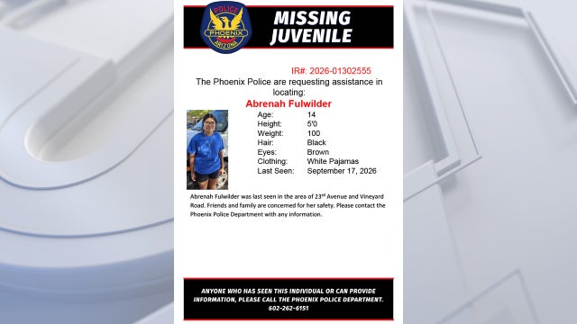 Arizona missing persons cases - 2026