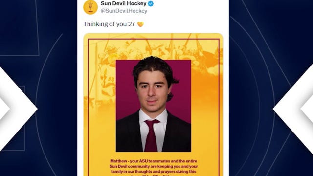 ASU hockey players anonymously dispute university report after Matthew Mayich collapses