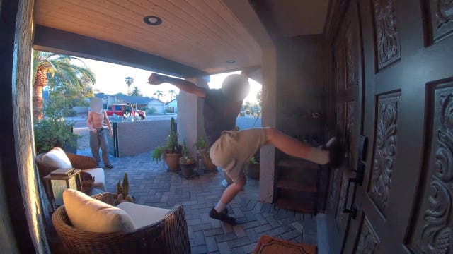 Teen arrested in north Phoenix 'Door Kick Challenge' caught on camera