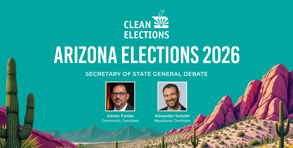 2026 Election: Adrian Fontes, Alex Kolodin clash over elections in Secretary of State debate