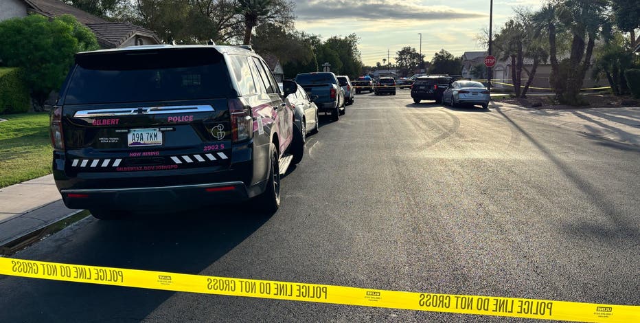 Suspect wielding knife shot by police in Gilbert neighborhood: PD