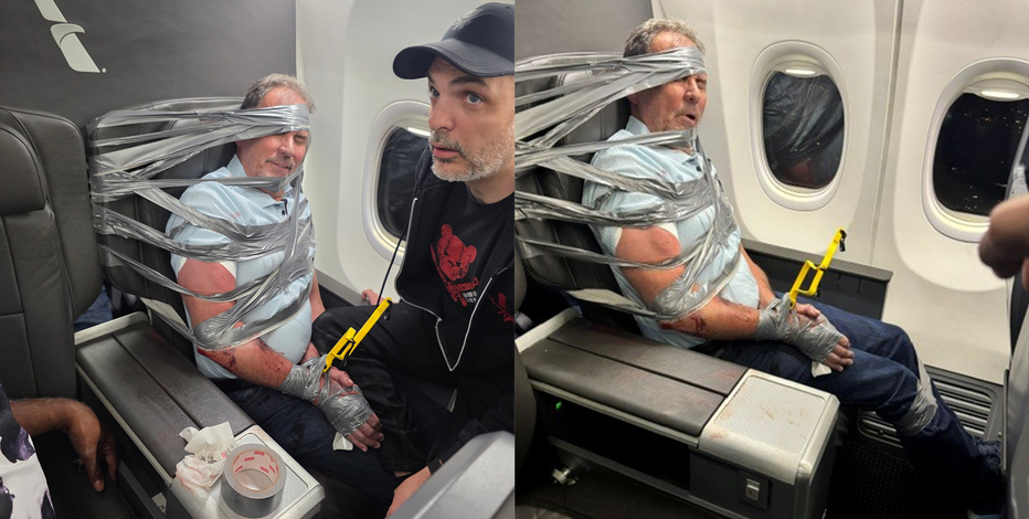 Hero who duct-taped violent Arizona realtor to plane seat speaks out after suspect fired from Tucson firm