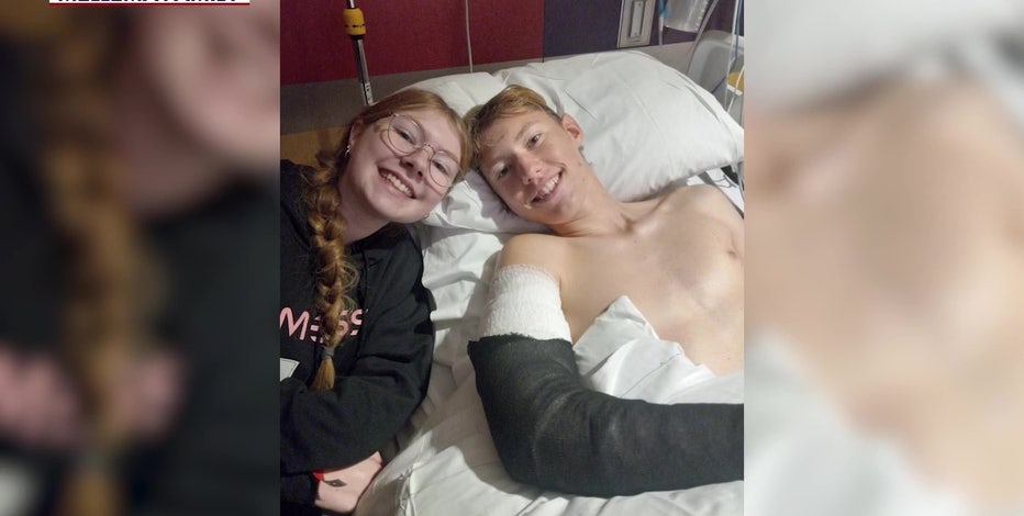 Arizona teen back on soccer field a year after heroic flood rescue nearly cost him his arm