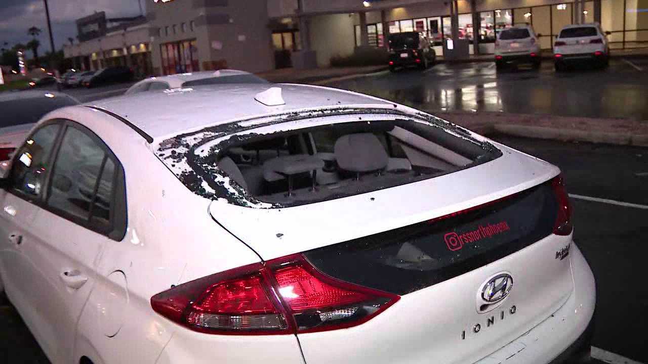 North Phoenix neighborhood slammed by severe storm, damaging hail