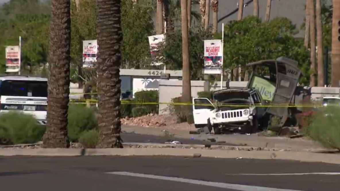 Child, teen among 4 critically hurt in Phoenix bus stop crash