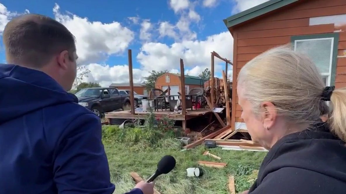 Heber-Overgaard couple survives suspected tornado as home lifts four feet