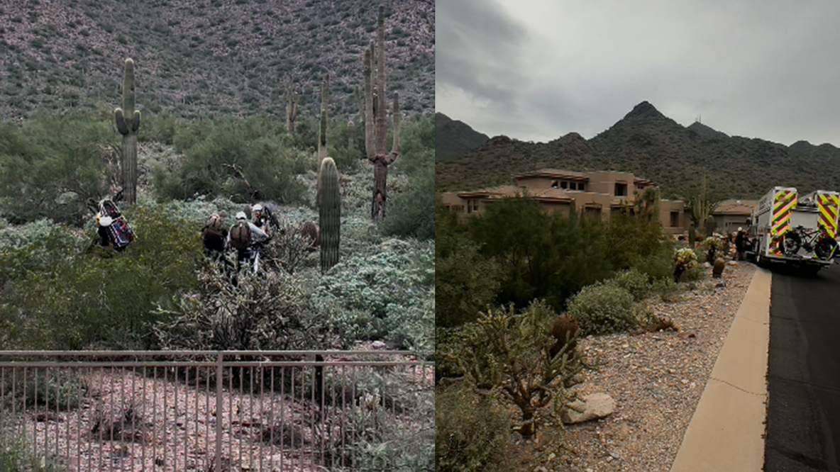 Hiker struck in head by cactus on Scottsdale trail