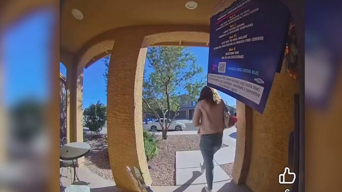 Canvasser caught on camera stealing package from Marana porch