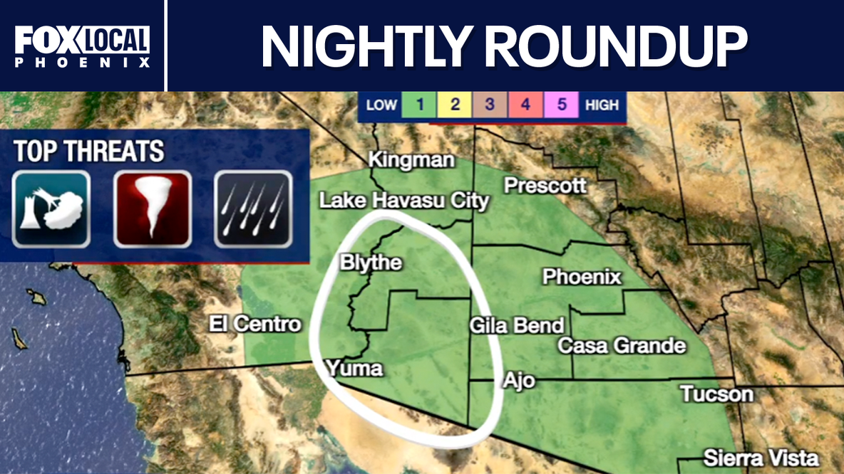 Weekend storms sweep Arizona; Husband held in death of pregnant wife | Nightly Roundup