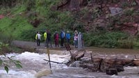 Dozens stranded at Cave Springs Campground after Oak Creek flooding