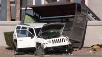 4 critically hurt in Phoenix bus stop crash