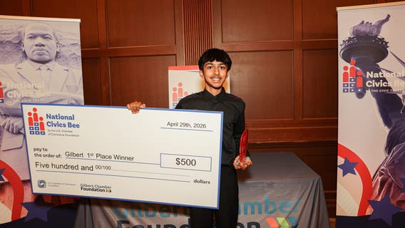 Arizona teen heads to Washington for National Civics Bee