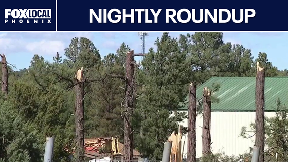 Aftermath surveyed after suspected tornado rolls through | Nightly Roundup