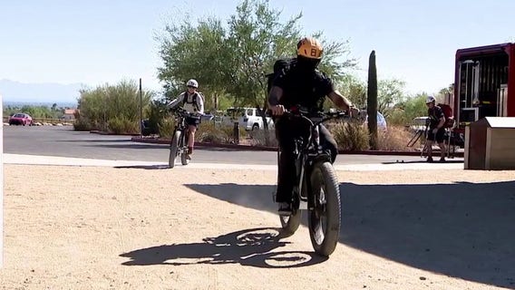 Phoenix fire department uses e-bikes to cut mountain rescue times