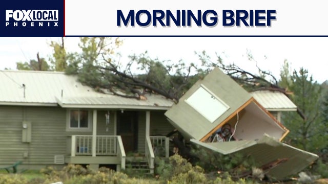 Arizona storms bring golf ball hail and damage; Phoenix school vice principal arrested l Morning News Brief