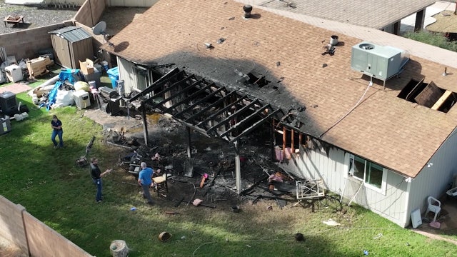 Investigators probe cause of north Phoenix house fire