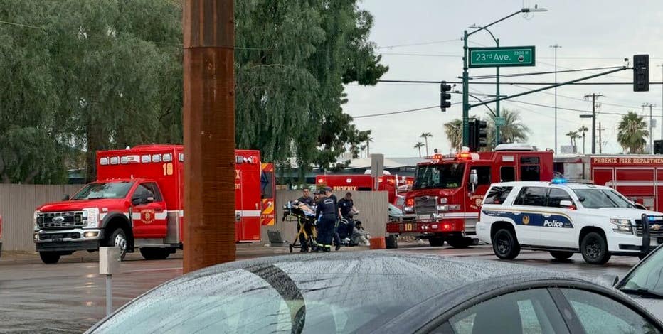 Woman hospitalized, man injured in Phoenix double shooting