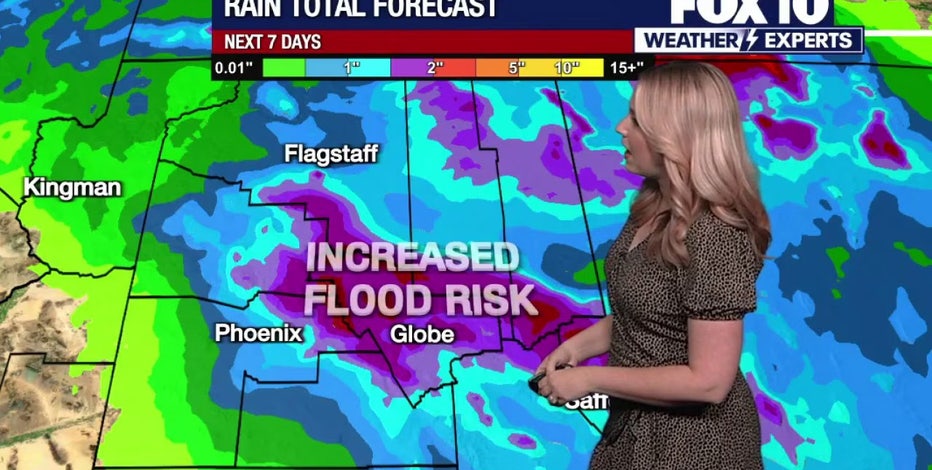 Arizona weather forecast: Phoenix hits the 90s before rain and severe storm chances arrive