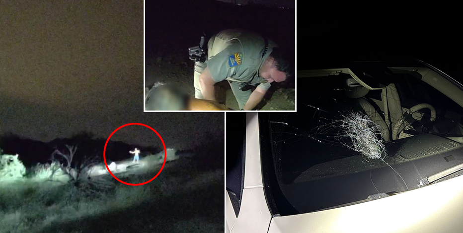 Shirtless senior arrested after pelting cars with rocks on Phoenix highway and fleeing into desert: Troopers