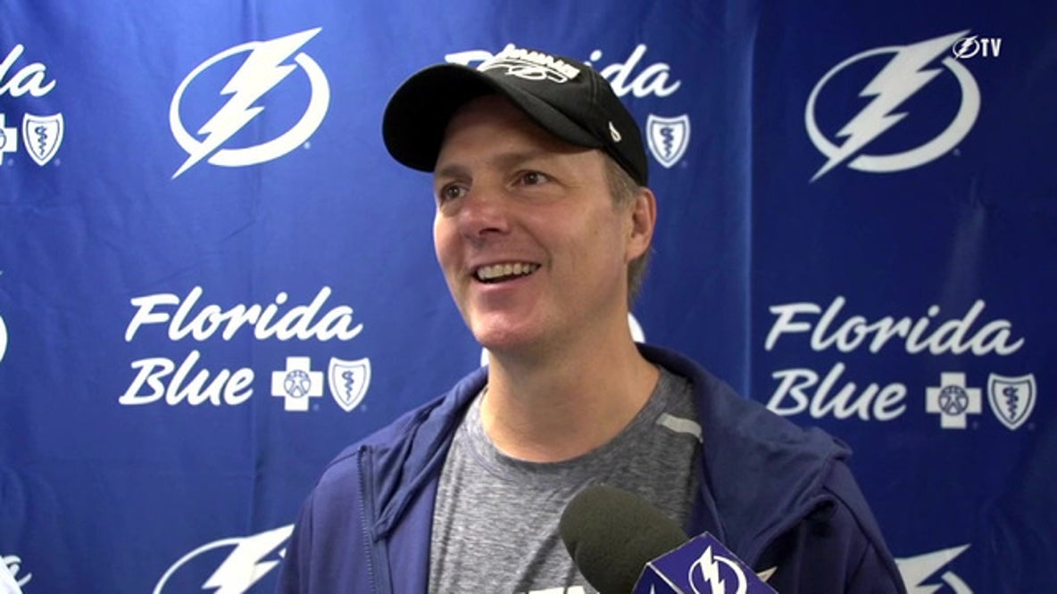 Tampa Bay Lightning's Jon Cooper wins the Jack Adams Award as NHL coach of the year