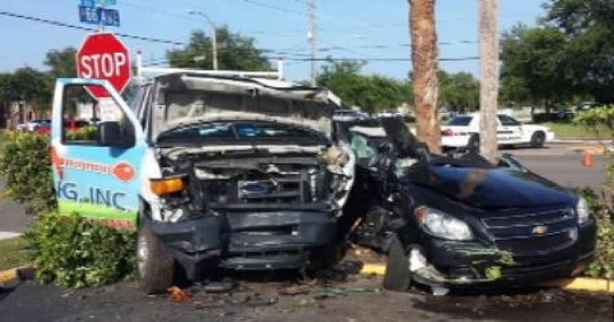Suspected car thief caught after crash | FOX 13 Tampa Bay