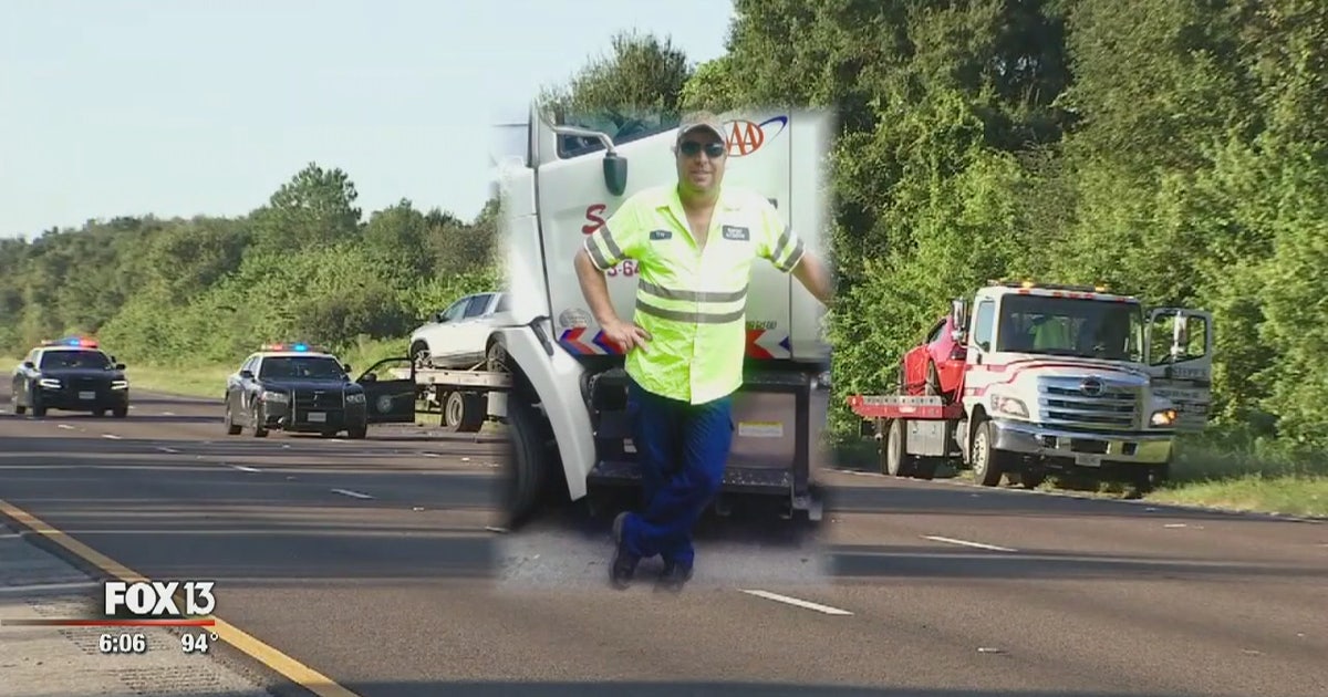 Man who hit tow truck driver takes plea deal | FOX 13 Tampa Bay
