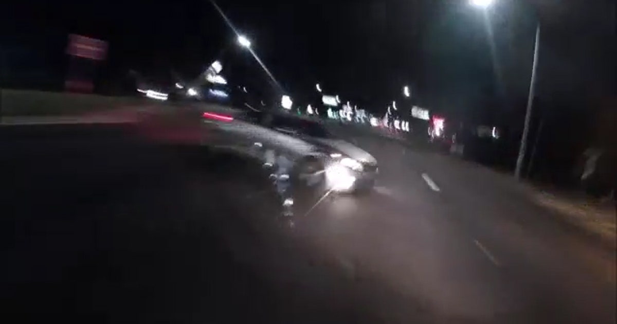 Watch: Motorcyclist crashes after 'taunting' deputies | FOX 13 Tampa Bay